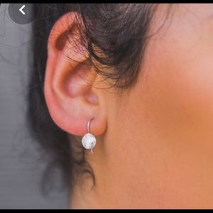 NIB Pure Silver Imprint Earrings